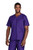 Lands' End Mens Scrub Top Deep Purple Big 3XL