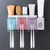 MEITONG Wall Mounted Toothbrush Holders Automatic Toothpaste Dispenser Squeezer with 3 Cups and Toothpaste Dispenser for Bathroom