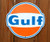 HangTime Gulf Oil Nostalgia Sign Die Cut