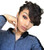 Short Pixie Cut Wig Curly Wig with Bangs Synthetic Wigs for Women Short Black Wig Natural Heat Resistant Wigs Short Stylish Wig for Daily Party Use