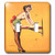 3dRose lsp_204152_2 Print of Elvgren Pinup In The Dough Double Toggle Switch