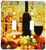 3dRose lsp_871_2 Wine Bread Cheese Grapes Double Toggle Switch