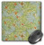 3dRose LLC 8 x 8 x 0.25 Inches Mouse Pad  Green Orange Aqua Floral  mp_34889_1