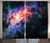 Ambesonne Outer Space Curtains  Deep in Starry Outer Space Nebula and Galaxy in The Universe Celestial Print  Living Room Bedroom Window Drapes 2 Panel Set  108" X 90"  Multicolor