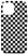 iPhone 12 Pro Max Black And White Checkerboard Checkered Plaid Gingham Case