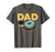 Dad Of The Birthday Girl Funny Donut Lover Doughnut Men Gift T-Shirt