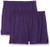 Soffe Juniors' Authentic Cheer Short  Purple  Small  2-Pack