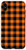 iPhone XS Max Halloween Theme Plaid Black Orange Hello Fall Thanksgiving Case
