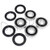 Yamaha YFM80W Raptor ATV Bearings  and  Seals Kit both sides Front Wheels 2002-2008
