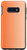 Galaxy S10e Aesthetic Pale Orange Gray Caramel White Gradient Case