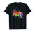 Paint pallet Splatter Splash Funny Painter T-Shirt