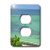 3dRose lsp_7282_6 Florida Key View 2 Plug Outlet Cover Multicolored