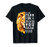 Christian Religious Bible Verse Sayings Lion Fear Scripture T-Shirt
