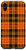 iPhone XS Max Dark Brown Orange Plaid Case Halloween Fall Autumn Pumpkins Case
