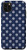 iPhone 11 Pro Max Cute Nautical Navy Blue  and  White Ship's Wheel Pattern Case