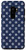Galaxy S9Plus Cute Nautical Navy Blue  and  White Ship's Wheel Pattern Case