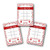 Red Tic Tac Toe Game Valentine's day cards for Kids