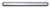 Alvin  Straightedge Blade  Replacement Parts for PXB Boards - 12 Inches
