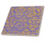 3dRose Grunge gold and purple damask - faded yellow - fancy Vicotorian wallpaper swirling vintage pattern - Ceramic Tile  4-inch  ct_151438_1