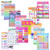 TOYANDONA Early Learning Chart Alphabet Poster Number Poster Educational Preschool Poster for Toddlers Baby Preschool Homeschool Learning
