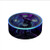 Skin Decal Vinyl Wrap for Amazon Echo Dot 2  2nd Generation    Wolf in Glowing Purple Background