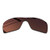 SEEABLE Premium Polarized Mirror Replacement Lenses for Oakley Batwolf OO9101 Sunglasses - Brown