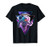 Astronaut Spaced Out - Aesthetic Vaporwave Eclipse Space Art T-Shirt