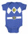 Power Rangers Blue Baby Ranger Romper Onesie  18-24 Months