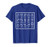 Algebra Dance Funny Graph Figures Math Equation TShirt