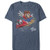 Men's Nintendo Super Mario Odyssey Cappy T-Shirt - Navy Blue Heather - 2X Large