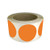Royal Green Orange Dot Stickers on a Roll Color Coding Labels 2 inch  50mm  - 600 Pack