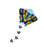 X-Kites DLX Diamond Nylon Kite  Butterfly  26 Inches