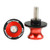 2pcs 8MM M8 X1.5 Motorcycle Swing arm Sliders Spools CNC Swing Arm Stand Screw For SUZUKI SV 650 SV650 SV650S SV 650 S SV650X SV 650 X  Red