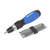 Kobalt Kobalt Ql3 Quick Load 10-In-1 Ratcheting Screwdriver  7.5" long