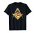 Masonic USA American Flag Square  and  Compass Freemason T-Shirt