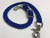 wither strap horse tack electric blue