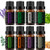 GREENSLEEVES 8Pcs Essential Oils Set  100% Pure Aromatherapy Oil of Jasmine  Lavender  Orange  Rosemary  Peppermint  Eucalyptus  Tea Tree  Frankincense