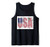 Distressed Peeling Paint USA Flag Tank Top Distressed Peeling Paint USA Flag Tank Top