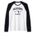 Hialeah Gardens Florida FL vintage state Athletic style Raglan Baseball Tee