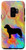 Galaxy S9 Cute Dog Labrador Tie Dye Paint Blue Red Rainbow Pattern Case
