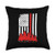 JonFriday USA Fire Department Firefighter Gifts USA Flag Pine Trees Firefighter Thin Red Line Fireman Gift Throw Pillow  18x18  Multicolor