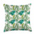 Gifts24Seven - Funky Tropical Leaves Bright Green Leaf Variety Colors Summer Vibes Hawaii Tropics Throw Pillow  18x18  Multicolor