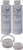 2 Bottles of 8 oz Blue Magic Sapphire Waterbed Conditioner with Cap  and  Plug