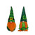 Brave Tour St.Patrick's Day Gnome Plush Elf Decorations - Mr and Mrs Green Buffalo Check Plaid Handmade Dolls - Saint Patrick's Day Irish Decorations  Home Table Ornament 2PC