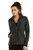 Women's Polar Fleece Full Zip Up Winter Jacket Plus Size  2XL  Charcoal