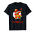 Firefighter Unicorn Shirt Dabbimg Fireman Firetrucks Gift T-Shirt
