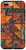 iPhone 7 Plus 8 Plus Orange Native American Pride Tribal Pattern Abstract Art Case