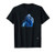 Watercolor Paint Style - Blue Gorilla - Great Ape Primate T-Shirt