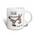 3dRose mug_115634_2 Kick Multiple Sclerosis in The Ass Awareness Ribbon Cause Design Ceramic Mug  15-Ounce