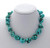 Blue Turquoise Beaded Necklace Chunky Necklace Turquoise Necklace Statement Necklace